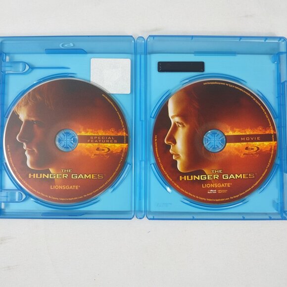 The Hunger Games - 2012 - 2 Disc Blu/ray DVD - Rated PG/13 - Used- W/Slipcover - Picture 5 of 6